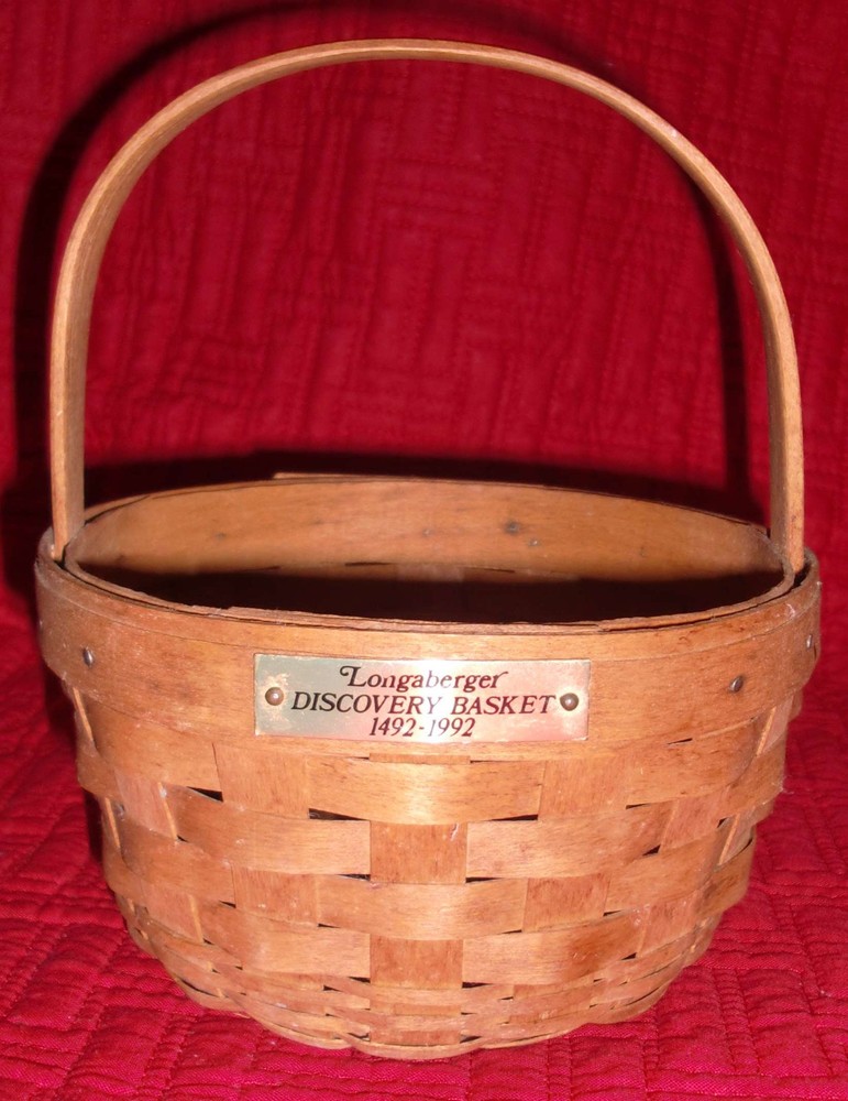 1992 LONGABERGER DISCOVERY BASKET  BASKET