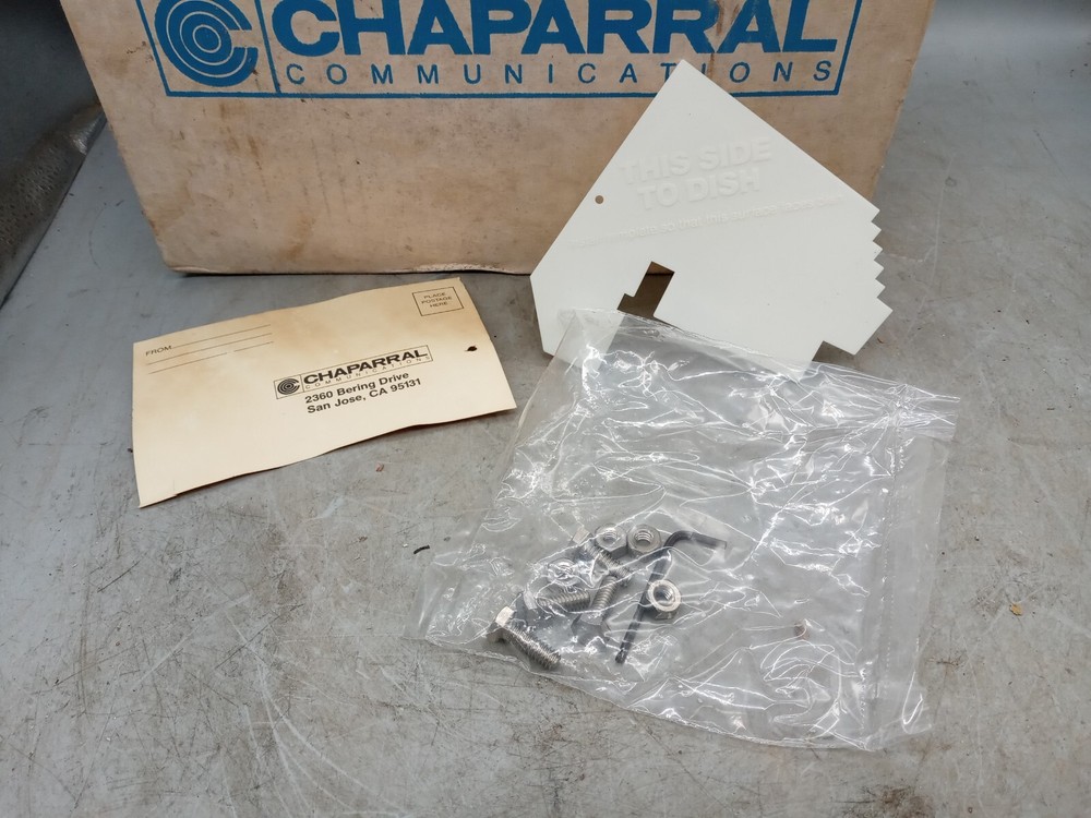 1 NEW CHAPARRAL COMMUNICATIONS POLARAMP