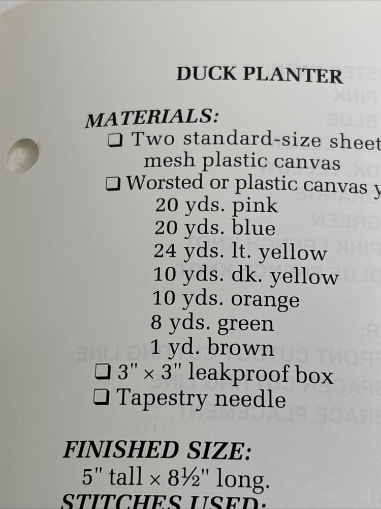 Patchwork Nursery Set Tissue Box Photo Frame Annies Attic Plastic Canvas Pattern