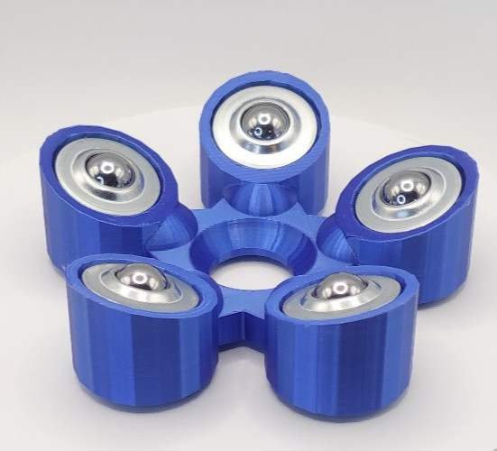 Bowling Ball Spinner Cup - Silky Blue