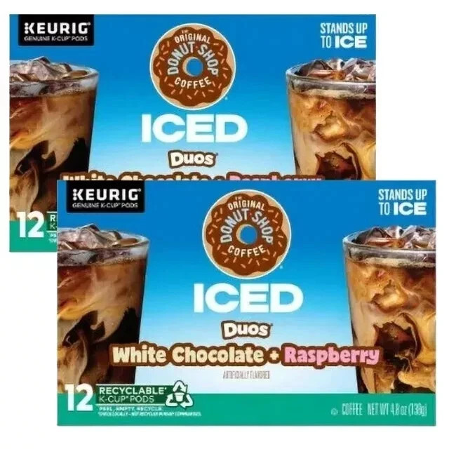 Donut Shop WHITE CHOCOLATE+RASPBERRY 400 K CUPS