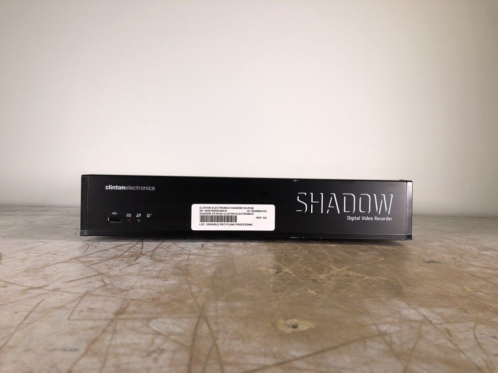 CLINTON ELECTRONICS SHADOW CE-R16S DIGITAL VIDEO RECORDER