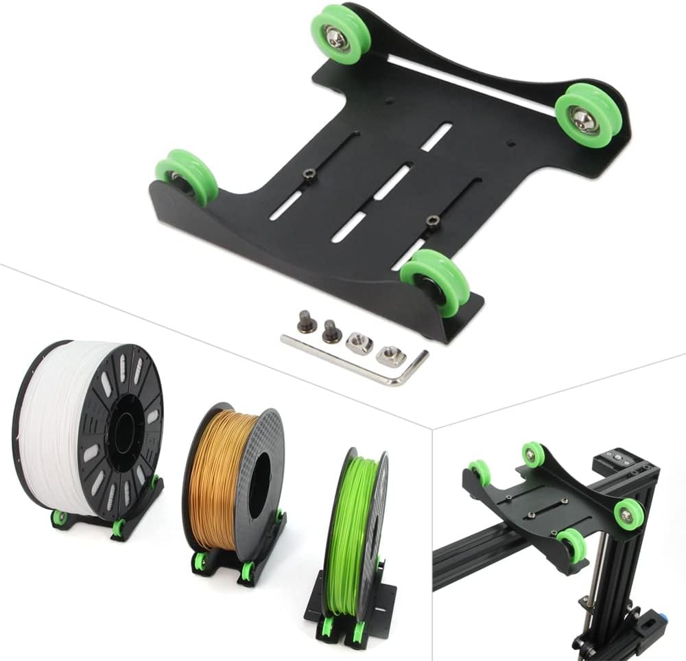 3D Printer Filament Holder Universal Adjustable Materials Shelf Fixed Support Tr