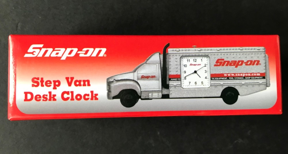 Snap-on Tools Step Van Desk Clock - NEW - Stock # SSX13T100
