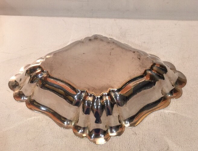 Silver Plate Candy Nut Dish Bowl