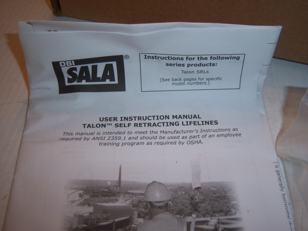 Sala Talon self retracting life line 3101016