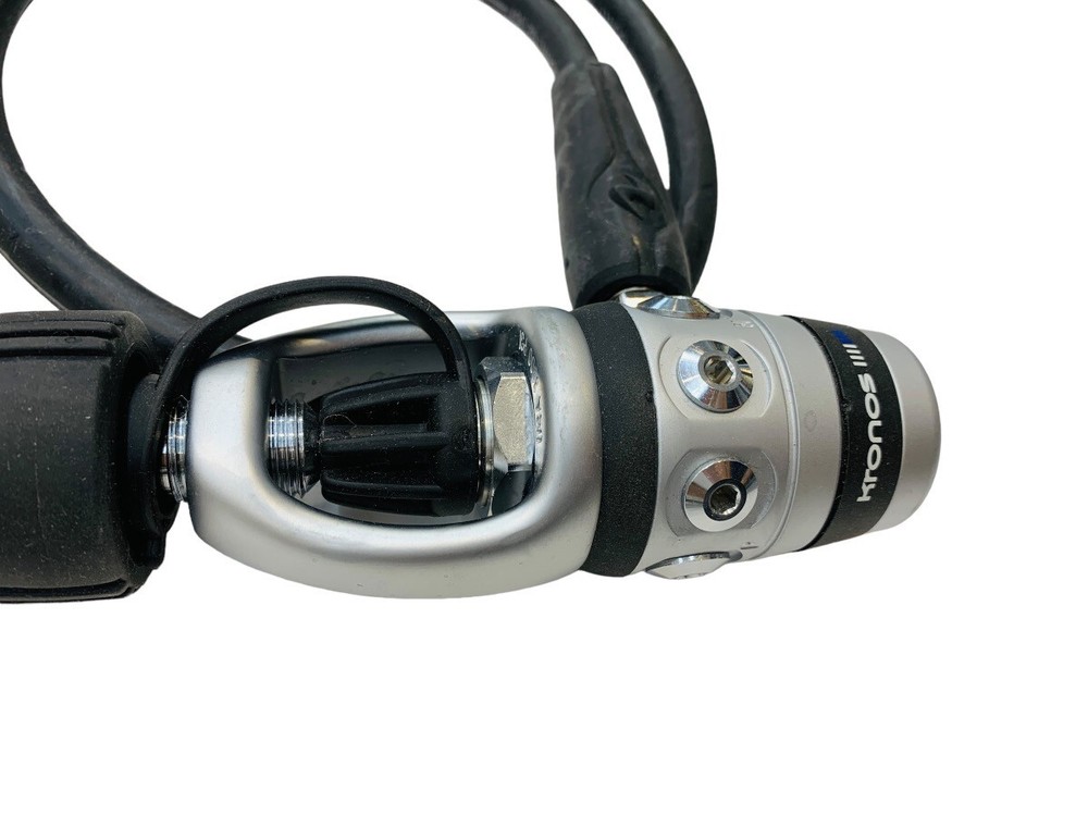 AquaLung Kronos Supreme 1st & 2nd Stage Dive Regulator (Yoke) w/ Box (READ)