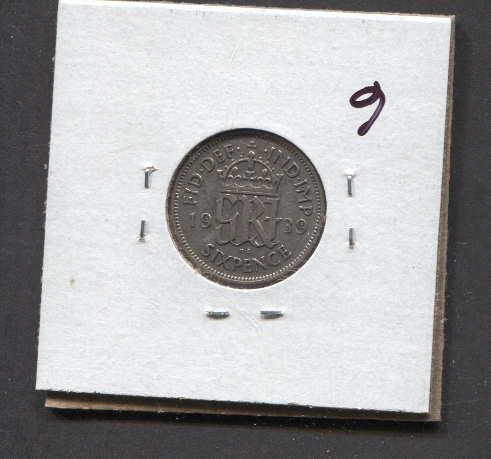 1939- Great Britian-6 Pence