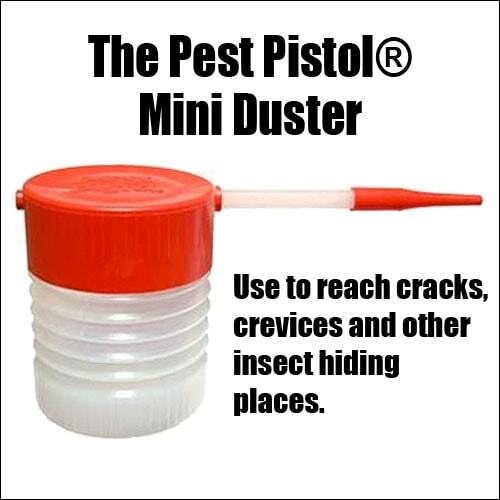 Pest Pistol Diatomaceous Earth Powder Duster Insect Bug Flea Bedbug Control