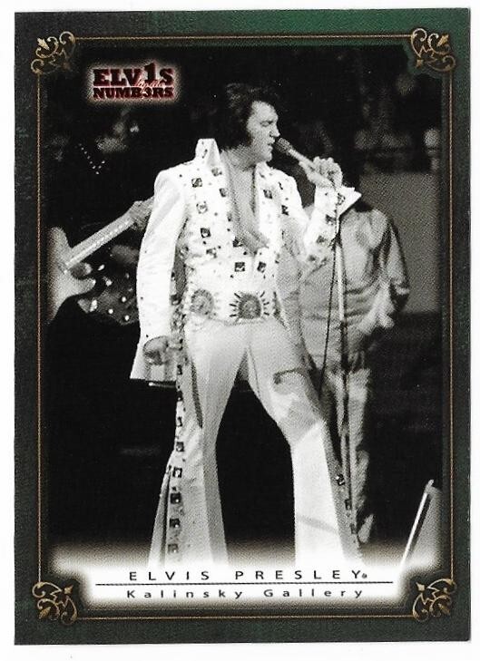 2008 Press Pass Elvis By The Numbers #1 - 80 Complete Set