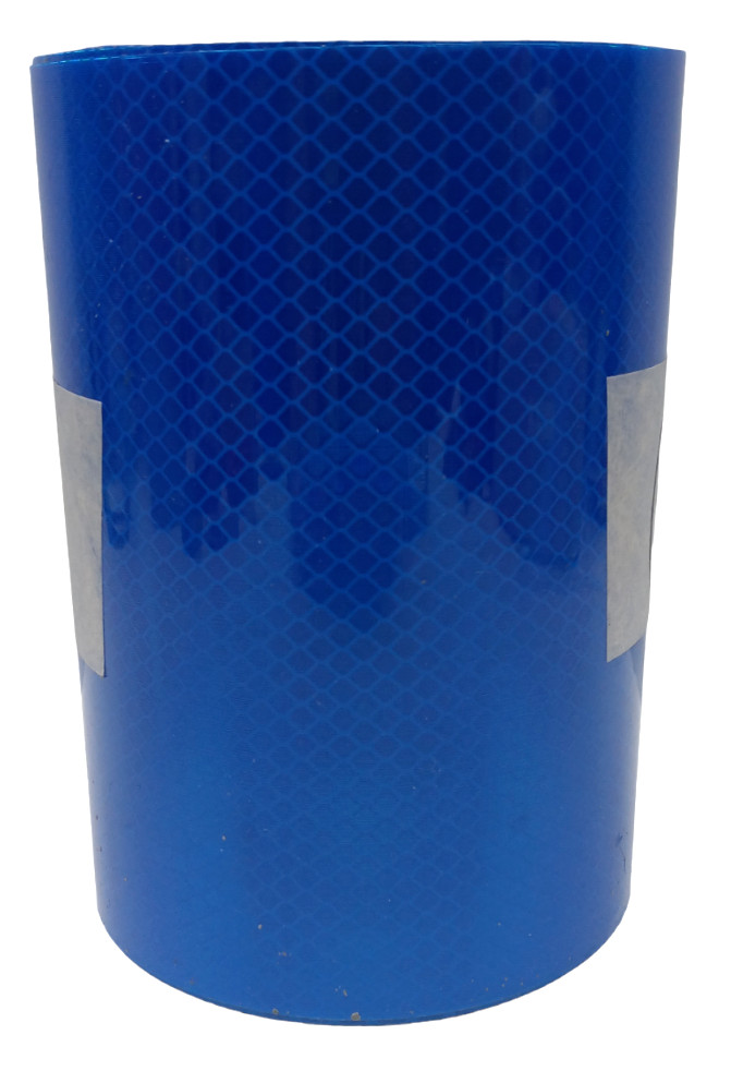 Blue Diamond Reflector Sign Plotter Cutter Vinyl Caution Tape ROLL 6" x 10' Roll