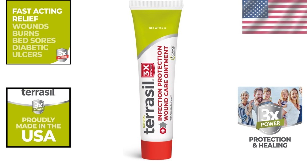 Hypoallergenic Approved Wound Healing Ointment