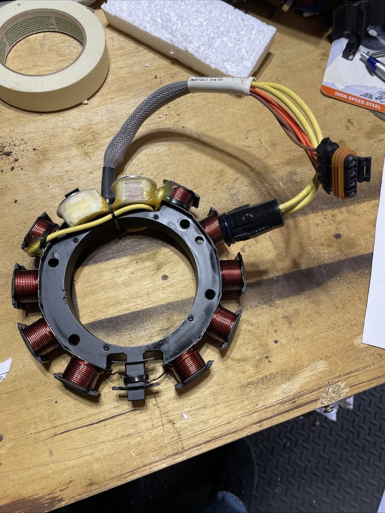 New Cdi Electronics Stator For Omc 1995-2006 80-115 60 Degrees