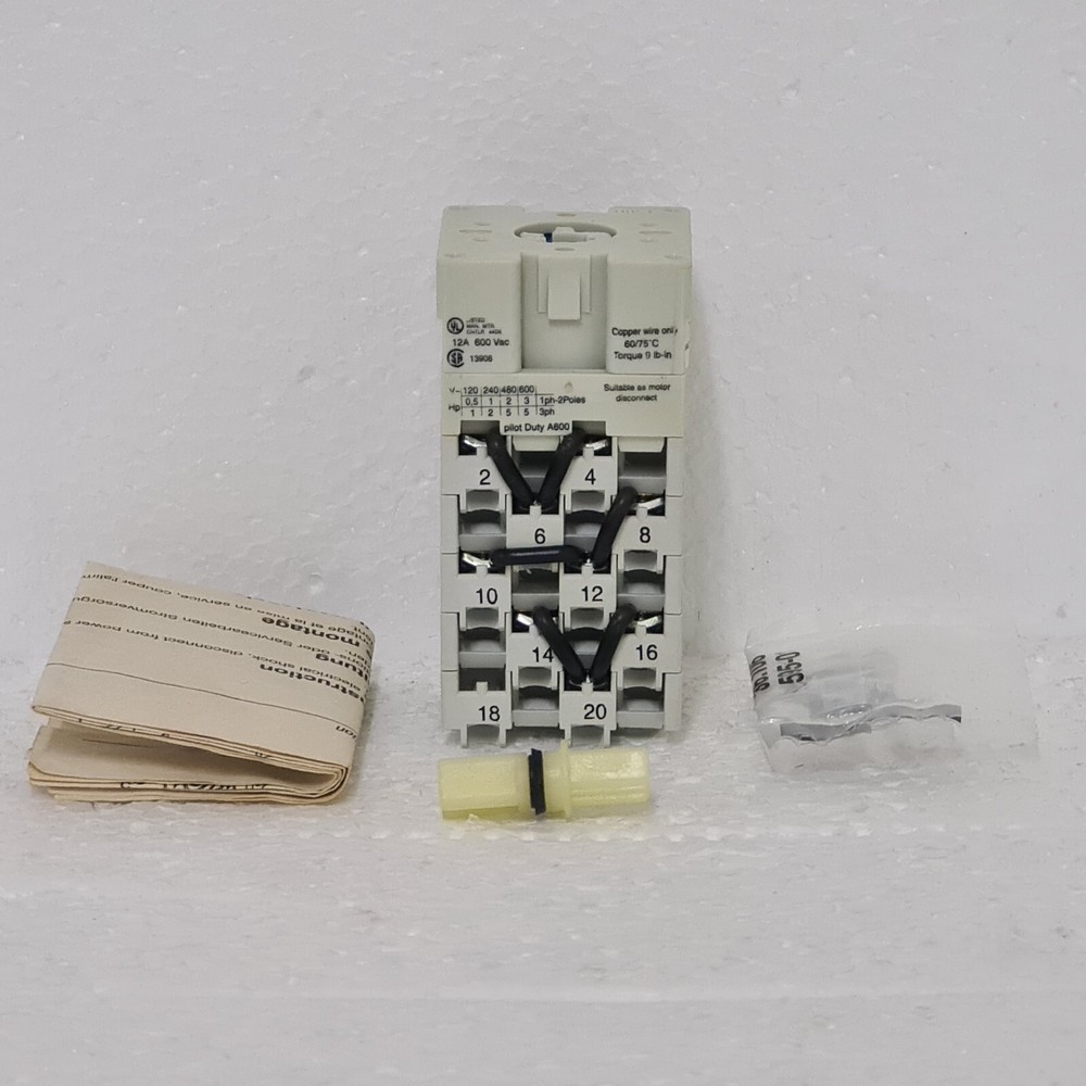 Allen Bradley 194L-E12-4503 Inductive Load-Rated Control/Load Switch