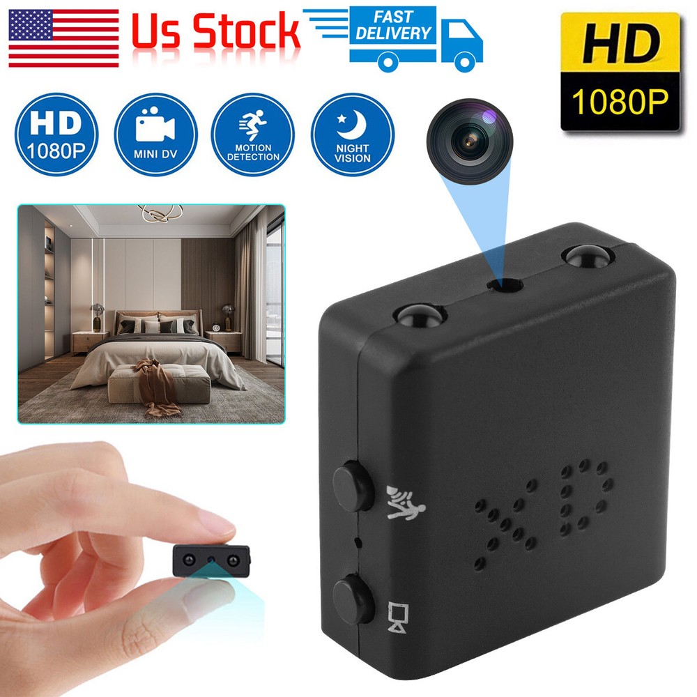 1080P HD Mini Camera Motion Detection Camcorder Night Vision Home Security Cam *