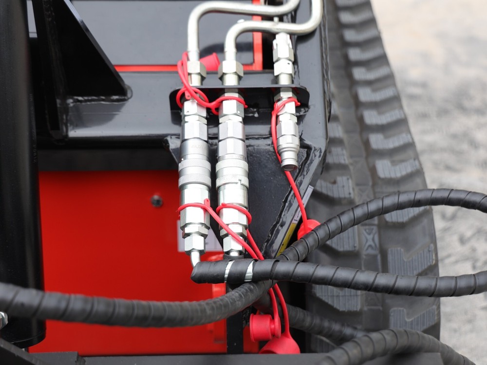 Grapple Grabber mini skid steer loader attachments for TYPHON STOMP skidsteer