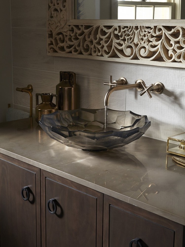 Kohler K-99685-HF3 Jacquard Ring Pull, Black