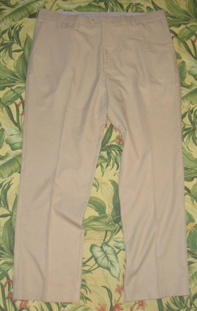 PETER MILLAR Khaki Performance Chino Pants 40 x 32
