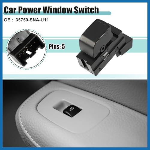 Right Passenger Side Power Window Switch No.37995-62J00 with Tool Window
