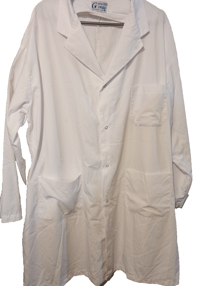 Lab Coat G Style 712S White - Size 2XL