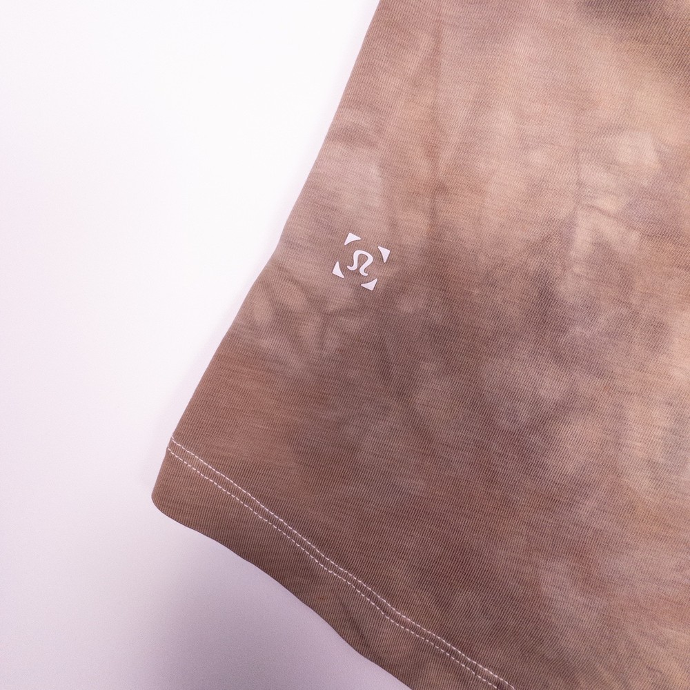 Lululemon 5 Year Basic Brown Tee Mens Shirt Like Slim Medium