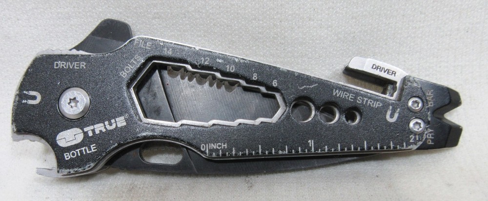 TRUE UTILITY SMARTKNIFE+ Multi-Tool Black