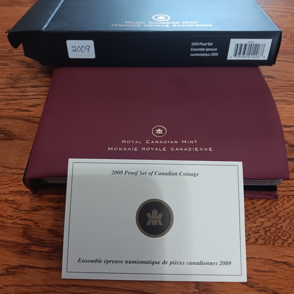 2009 Canadian Proof Set With Silver Coins