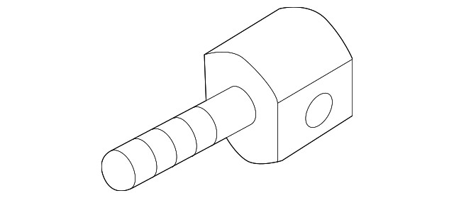 Genuine Mitsubishi Bracket Bolt 1801A079