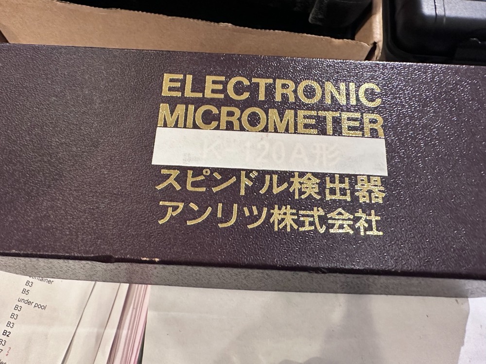 Anritsu Electronic Micrometer, K-120A (?)
