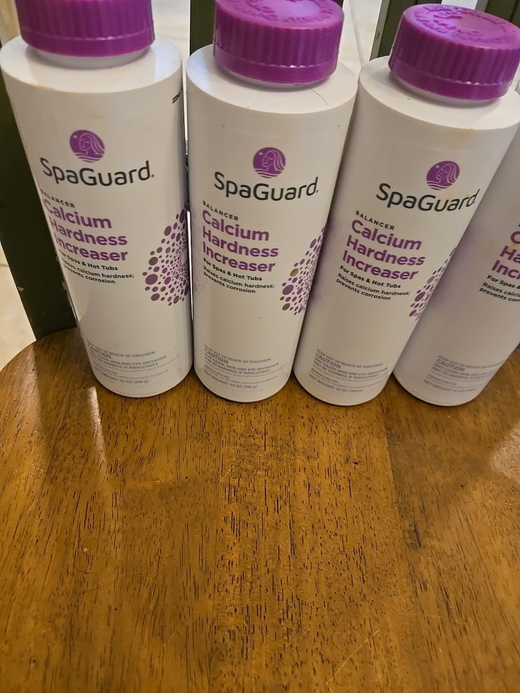 SpaGuard Spa Calcium Hardness Increaser 12 oz - 4 Pack
