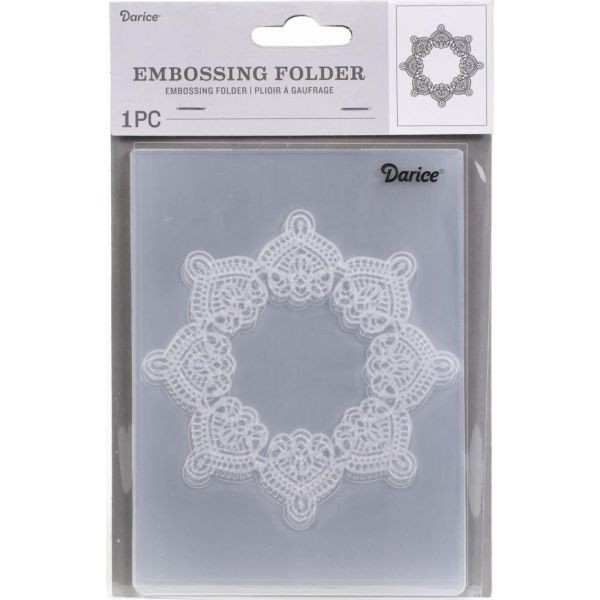 Darice Embossing Folder Doily