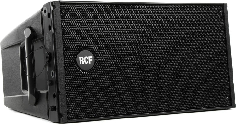 RCF HDL 10-A 1400-watt Dual 8-inch Active Line Array Module - Black (each)