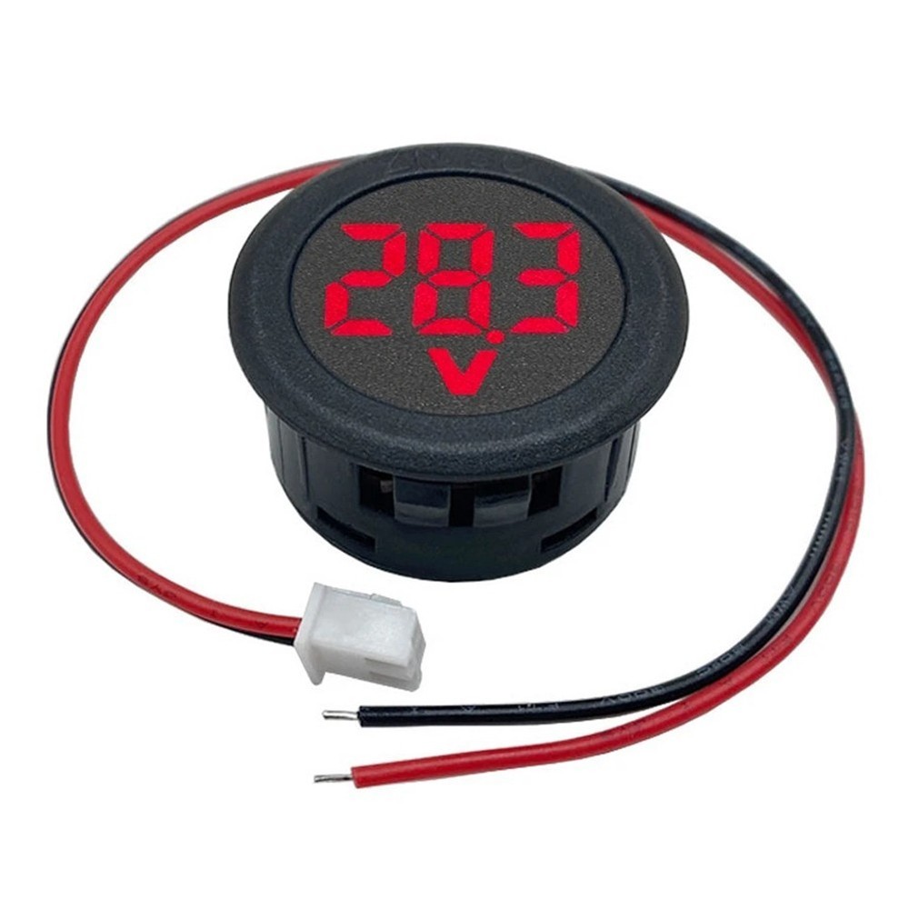 Reliable Car Voltmeter for Accurate Voltage Measurement DC 4 100V Range