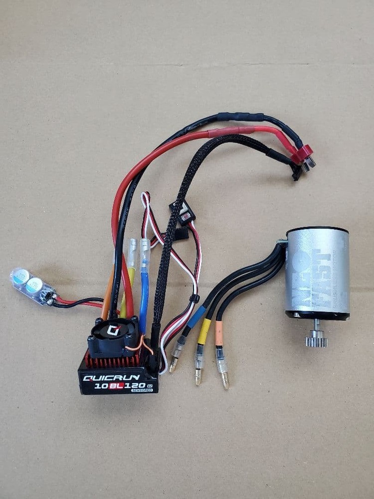QUICR10BL120 Amplifier Brushless Motor Set
