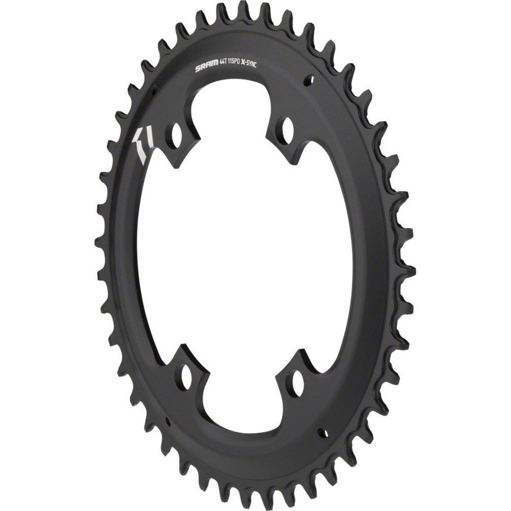 X-Sync Chainring 44T 110mm Asymmetric BCD, Black