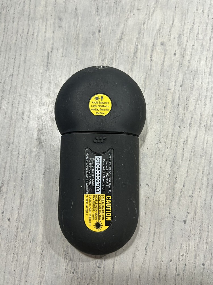 Interlink Electronics RemotePoint Navigator Remote Only Laser Pointer