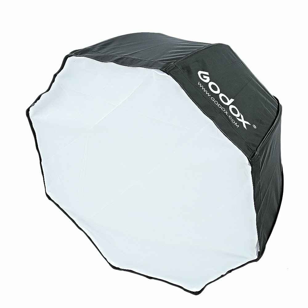 US 2X Godox 32" 80cm Octagon Umbrella Softbox Studio Strobe Head Diffuser