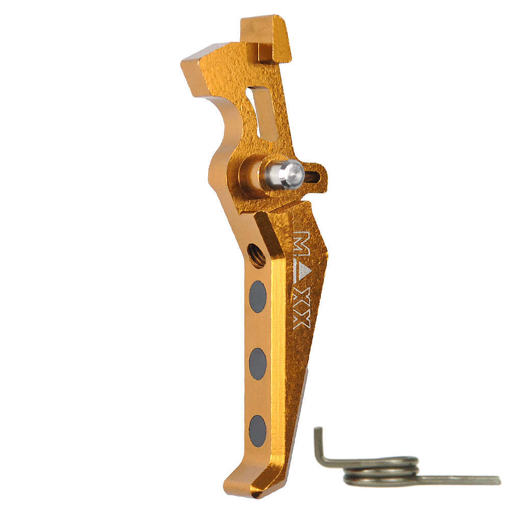 MAXX- CNC Aluminum Advanced Trigger (Style E) for V2 Gearbox - MX-TRG001SE