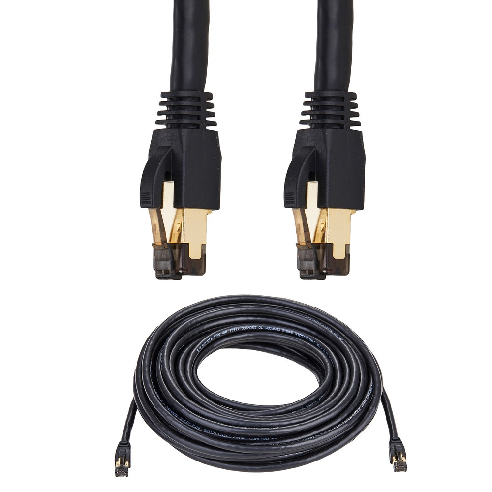 CAT8 RJ45 Ethernet Cable High Speed 40Gbps Network Shielded Copper Black lot