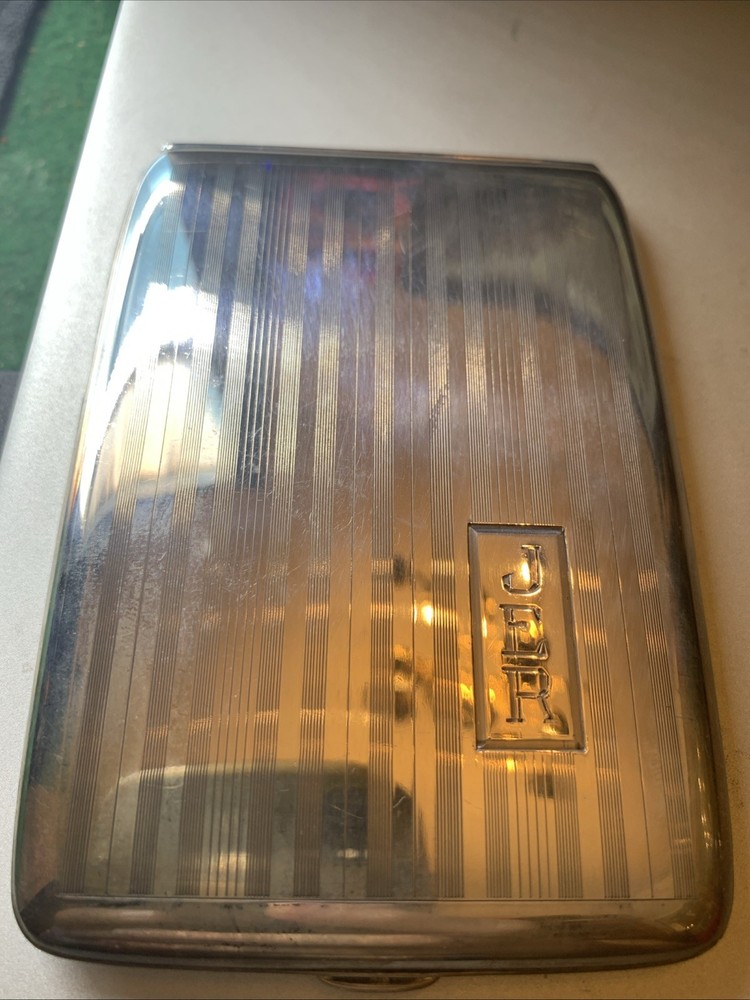 Vintage Sterling Silver Cigarette Case