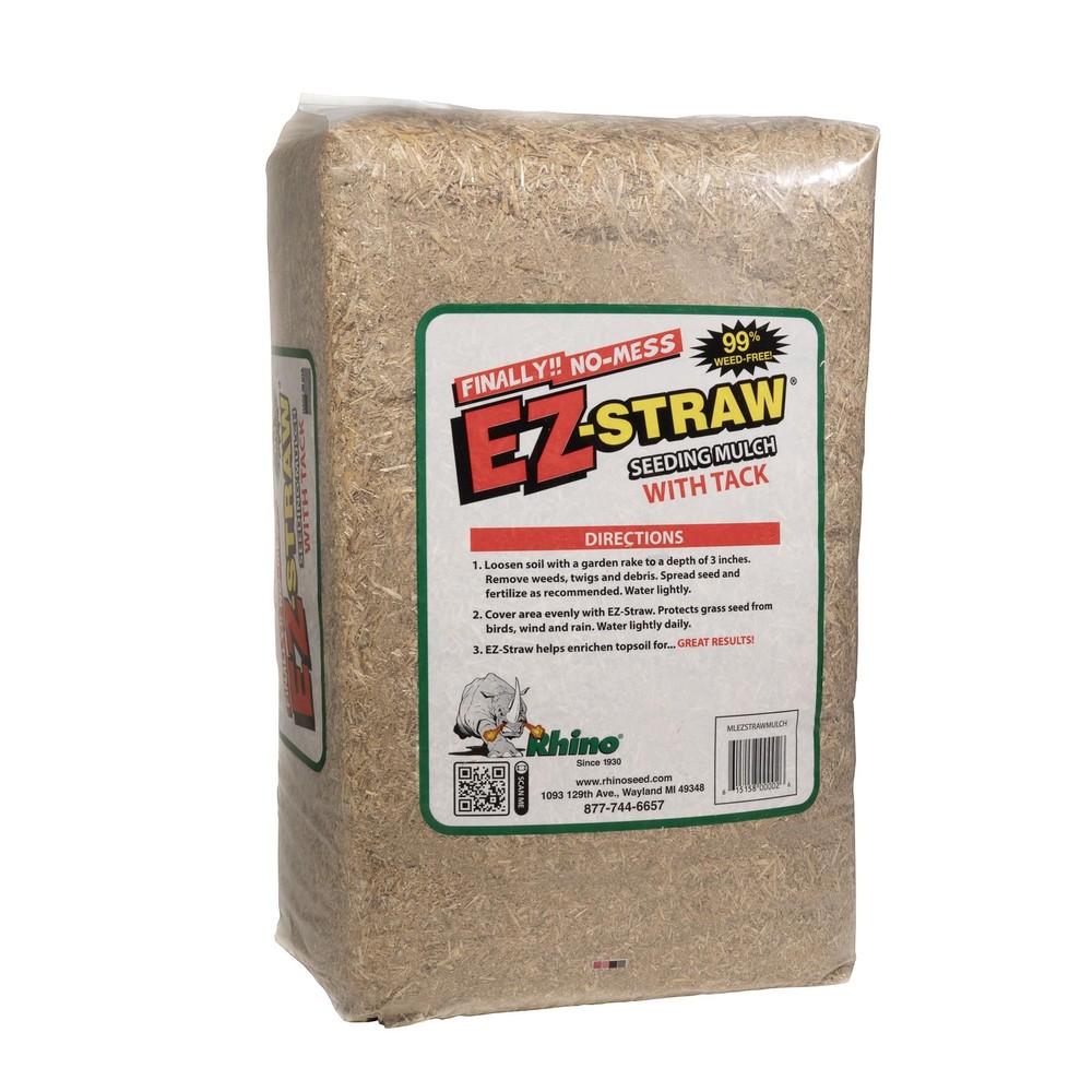 EZ Straw Seeding Mulch with Tack 25 cu ft