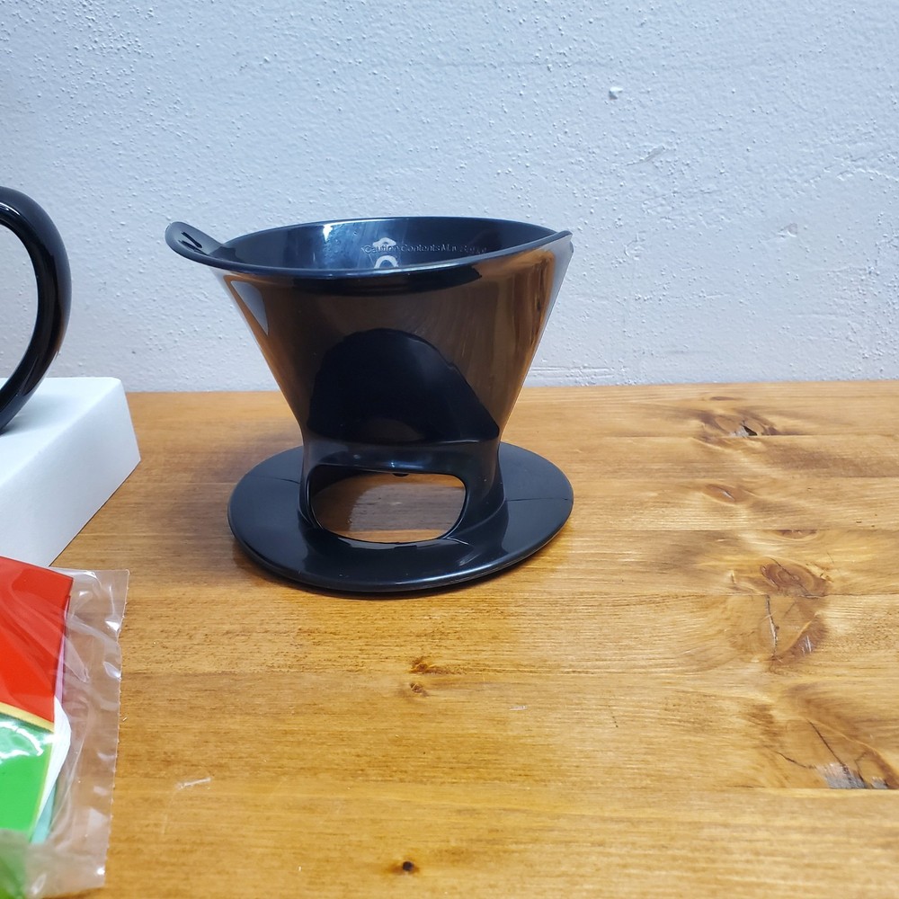 Melitta Ready Set Joe Single Cup Coffee Brewer Black