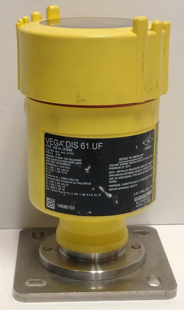Vega DIS-1-UFKNB Vibrating Liquid Level Detector without Digital Readout
