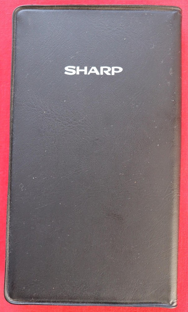 VINTAGE SHARP EL-531C SCIENTIFIC CALCULATOR W/ MANUAL & CASE, NEEDS BATTERY