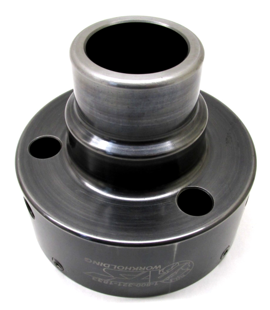 AS-IS! ATS 5C LOW-PROFILE TRUE LENGTH CNC COLLET CHUCK w/ PLAIN BACK MOUNT #5CTL