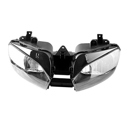 Motorcycle Front Headlight Headlamp Shell Assembly Housing Kit Compatible