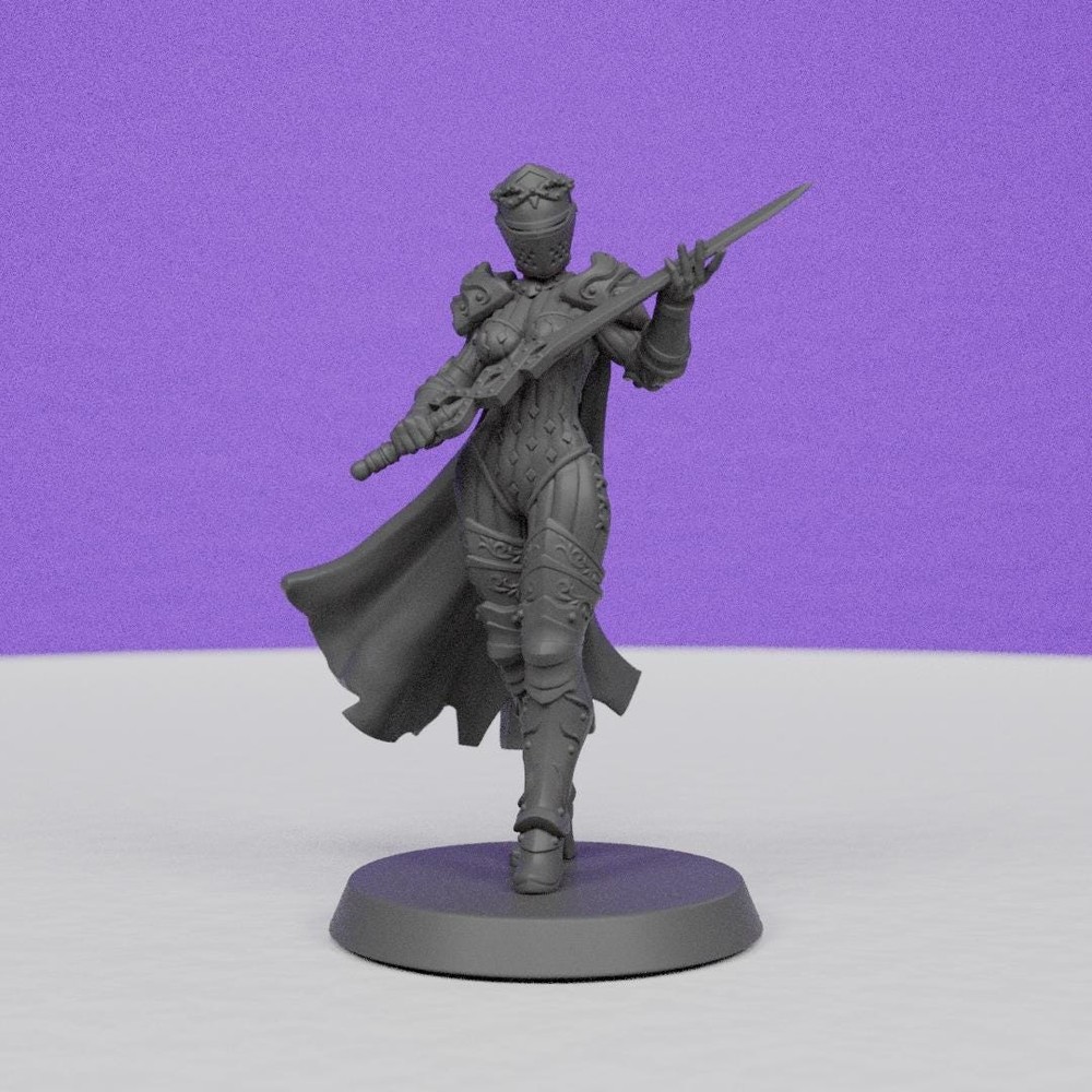 Female Queens Knights | Galaad Miniatures