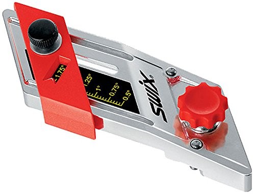 Swix Base File Guide - Adjustable 0.5-2.0° for Ski & Snowboard Tuning