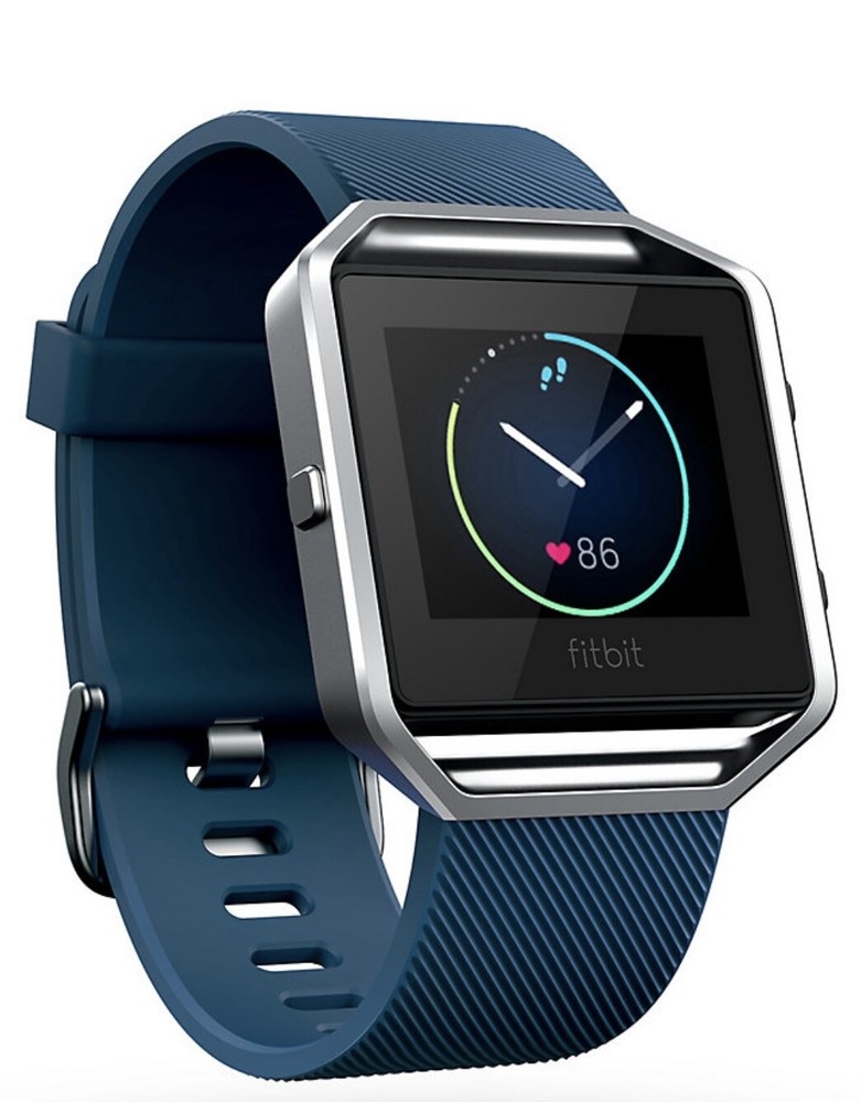Genuine Fitbit Blaze Classic Accessory Replacement Band - Small /P - BLUE -New