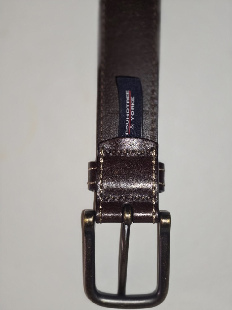 Rountree And Yourke Belt Genuine Leathet Size 36